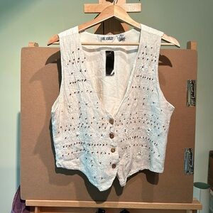 Embroidered Vest